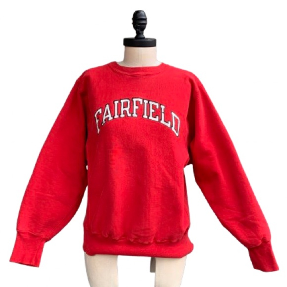 Vintage 80s Champion Reverse Weave USA Fairfield Crewneck Crew Neck Sweatshirt